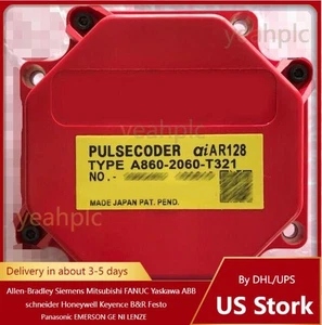New In Box FANUC A860-2060-T321 Pulse Coder IN STOCK ship by UPS US Free TAX - Picture 1 of 9