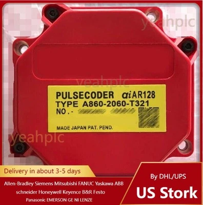 New In Box FANUC A860-2060-T321 Pulse Coder IN STOCK ship by UPS US Free TAX - Image 1 of 4