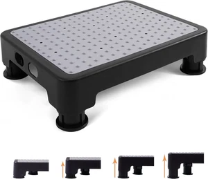 Verstellbarer Tritthocker für Kinder Senioren rutschfeste Trittplattform Indoor Outdoor  - Bild 1 von 12