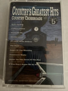 Country Crossroads Vol 5 Country’s Greatest Hits Cassette - Picture 1 of 2