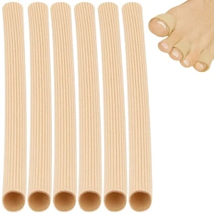 Toe Sleeves Tubes (6 Pack) - Spacers & Separators for Women - Hammer Toe Stra... - Bild 1 von 9
