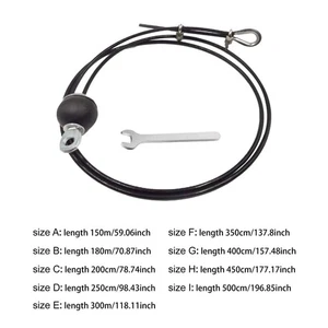 Gym Ersatz Kabel Fitness Pulley Kabel für Workout LAT Pulldown Sport - Picture 1 of 61