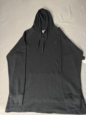 NUEVO CON ETIQUETAS - Polo Club Beverly Hills Tejido Gofre Sudadera con Capucha Pull Over Negro - Para Hombre Mediano Foto 1 de 4
