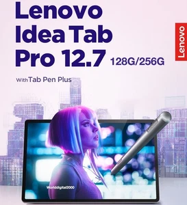Lenovo Idea Tab Pro 12.7" 3K 144Hz 400nits 128/256G 4*JBL Speaker DolbyAtmos Pen - Picture 1 of 1