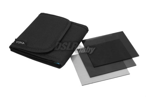 Fotga 101mm 4x4 Full Neutral Density ND2 ND4 ND8 ND Filter Kit for Matte Box - Image 1 of 1