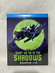 What We Do in the Shadows Seasons 1-5 TV Series 5-Disc Blu-ray Fast Shipping New - Picture 1 of 2