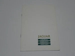 JAGUAR EUROPEAN EMERGENCY ASSISTANCE GUIDA ALL'ASSISTENZA (V28) - Foto 1 di 3