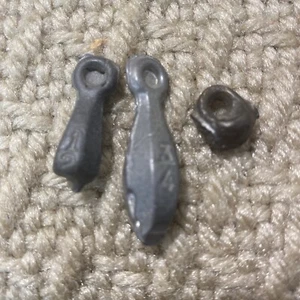 3 PIEZAS SUMIDEROS DE PESCA DE PLOMO PESOS De colección - Imagen 1 de 5