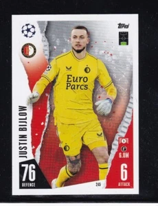 Topps Match Attax Calcio 2023/2024 Feyenoord Bijlow 245 - Imagen 1 de 1