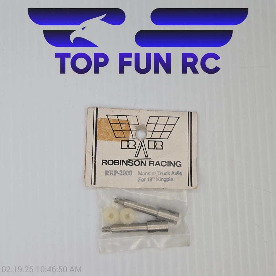 Ejes Monster Truck Robinson Racing PVP200 para Kingpin de 18 grados Foto 1 de 1