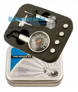 Kit de servicio de neumáticos / comprobador de presión válvula herramienta tapas de válvula / idea de regalo de coche - Imagen 1 de 2