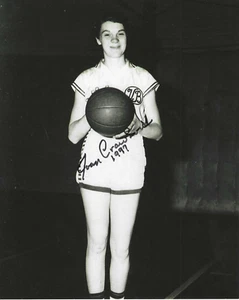 Foto autografata firmata 8x10 JOAN CRAWFORD HOF USA pallacanestro con COA - Foto 1 di 1