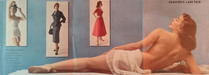 1953 Esquire Art Pinup Ragazza Donna Fiera DOROTHY PAT HALL Foto Moda Glamour - Foto 1 di 1