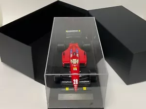1/18 AB Models Ferrari 87/88 from 1988 F1 Season of Gerhard Berger Leather Base - Picture 1 of 11