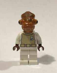Lego Star Wars Admiral Ackbar Minifigure 75003 7754 - SW0247 - Picture 1 of 5