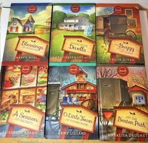 Sugarcreek Amish Mysteries Guidepost Hardback Books Christian Mystery Lot Of 6 - Foto 1 di 8