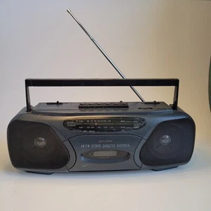 Lenoxx Sound CT-731 Boom Box Stereo Radio Cassette Recorder Tested Works Vintage - Picture 1 of 18