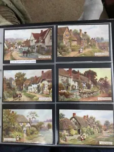 SET OF 6 TUCK OILETTE PCs - COTTAGE HOMES OF ENGLAND - SERIES No. 9533 - Picture 1 of 1
