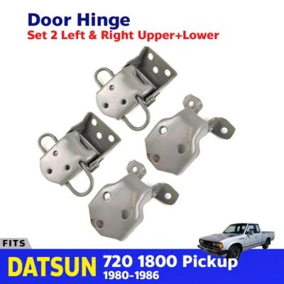 Bisagra de puerta superior inferior delantera LR para camioneta Datsun Nissan 720 1980-86 5D84 Foto 1 de 4
