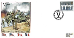 GRAN BRETAÑA - 1984 "40º ANIVERSARIO del Desembarco del Día D" FDC (II)!!! - Imagen 1 de 1