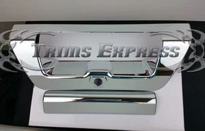 Ford F-150 2015-2017 cromadas cubiertas de manija de puerta trasera sin ojo de cerradura con cámara sin sensor - Imagen 1 de 1