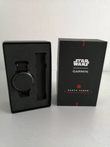 Scratched Star Wars Garmin Darth Vader Special Edition Smart Watch Disney USED - Picture 1 of 24