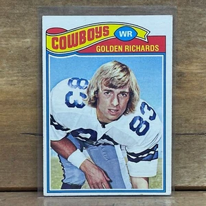 1977 Topps #367 Golden Richards Dallas Cowboys Vintage Football Card - Picture 1 of 2