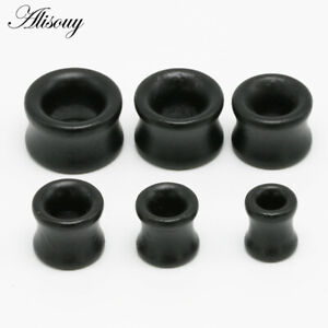 8-20mm Hollow Wood Double Flare Flesh Tunnel Ear Plug Expander Stretcher Earring