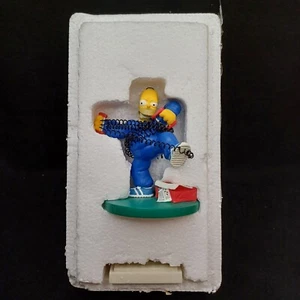 HAMILTON THE SIMPSONS AT HOME WITH HOMER SCULPTURE COLLECTION BORN TO BE BUFF - Foto 1 di 7