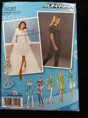 Simplicity 3530 Misses Petite Dress or Tunic Sz 4-12 - Image 1 of 2