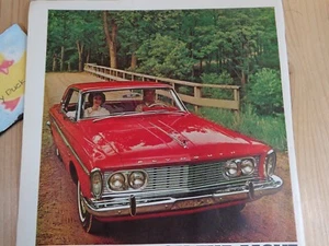 "Revista de coche Plymouth 1963 impresión publicitaria en movimiento 14"" x 10,5" - Imagen 1 de 3