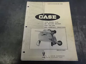 Case Model 46 48" Rotary Mower for 442 and 444 Compact Tractors Parts Catalog - Picture 1 of 6