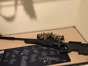 Novritsch SSG-96 Mk1 Airsoft Sniper Rifle (w/ Scope, Bipod, 3 Mags, Barrel) - Picture 1 of 16