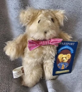 Cute Little Mohair Bear "Toffee" By The English Bear Company 7 Inches - Picture 1 of 8