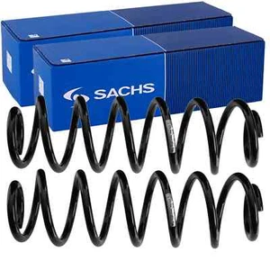 2X SACHS FAHRWERKSFEDERN SATZ HINTEN PASSEND FÜR SKODA OCTAVIA VW GOLF - Bild 1 von 3