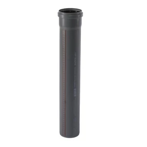 Ostendorf 174040 HTSafe Rohr Abflussrohr DN 90 x 1000 mm grau Kunststoffrohr - Bild 1 von 4