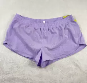 All In Motion Damen 2" Tulip Run Shorts Gr. XXL Lila Neu - Bild 1 von 11