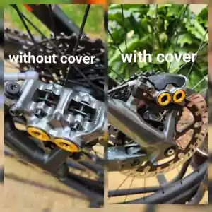 Magura Caliper Covers Carbon Mud guards for your magura brakes - Picture 1 of 5
