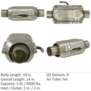 Catalytic Converter for 1990-1991 Isuzu Impulse - Picture 1 of 6
