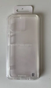 SAMSUNG Galaxy A22 Genuine Soft Clear Phone Cover Transparent - Bild 1 von 4