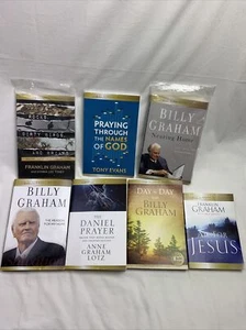 Billy Graham Library Selection Trade Christian Life Paperbacks Lot Of 7 - Picture 1 of 9