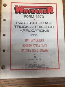 Oldtimer 1973 Whitaker Formular 1973 PKW Anwendungsleitfaden - Bild 1 von 4