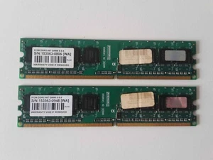 Transcend 512MB DDR2 667 DIMM 5-5-5 RAM-Speicher, Matched DRAM - Bild 1 von 6