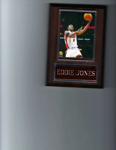 EDDIE JONES PLAQUE MIAMI HEAT BASKETBALL NBA Cover