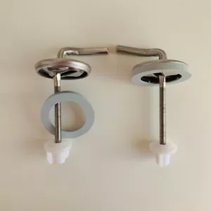 Toilet seat hinges Novad with plastic nut - Picture 1 of 4