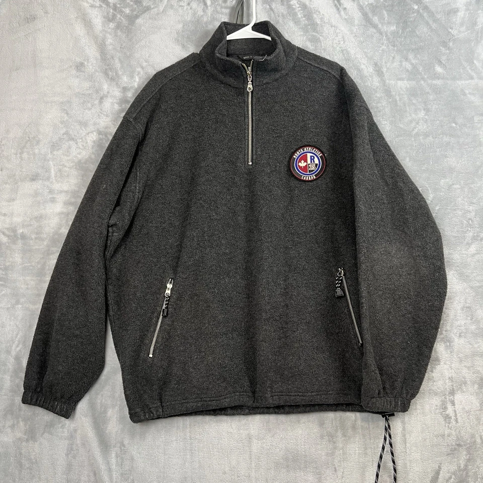  Suéter con Capucha para Hombres L Atletismo Edición 25 Aniversario Pullover Raíces Canadá Foto 1 de 4