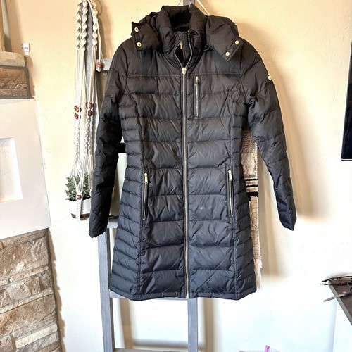 Michael Kors Giacca con Cappuccio Lunga Isolata Spessa Giù Donna S Prondine