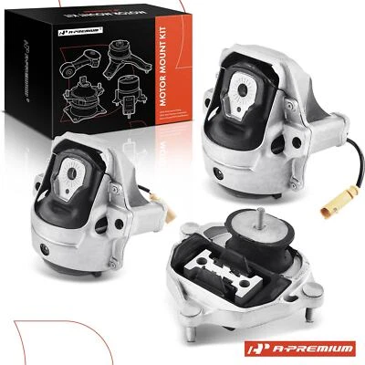3x Front & Rear Engine Motor Mount for Audi A4 Quattro A4 A5 Quattro 2.0L 3.2L - Изображение 1 из 4