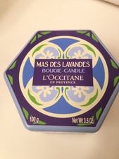 L'Occitane Lavender Candle Lavandes Bougie Candle 3.5oz New Candle
