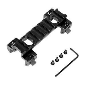 Hunting 8-slot Sight Scope Mount Bracket 20mm Picatinny Rail for Rifle Airsoft - Picture 1 of 6